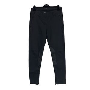 𝅺annette Gortz Skinny Jeans / Lamb Leather Trim pants